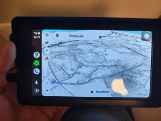 Ecrã 7 Carplay Wireless