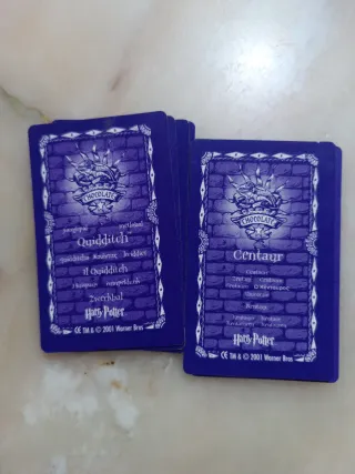 Cartas Harry Potter 3D