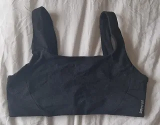 Top deportivo Domyos negro talla s