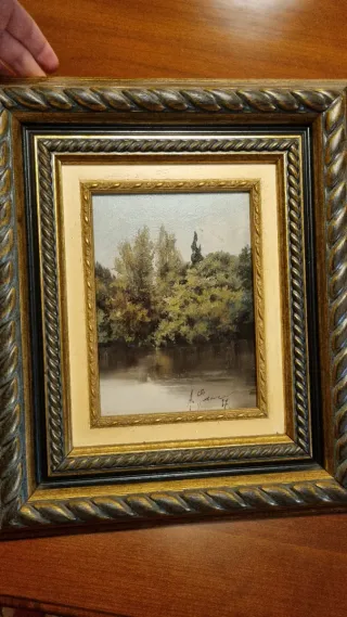 Dipinti ad olio su tela paesaggio