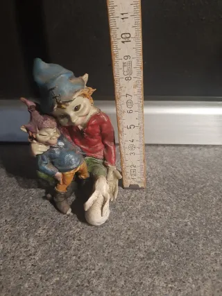 Statuina Gnomo con Bambino