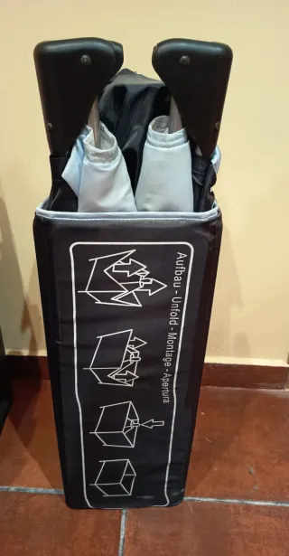 Cuna de viaje plegable