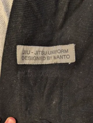 Kimono Jiu Jitsu Brasileño Manto A2 Negro
