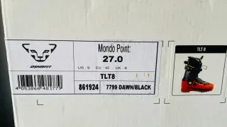 Botas Dynafit TLT 8 27 (42-42.5) Esquí travesia