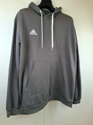 Sudadera Adidas Marron Grisáceo  con Cordone.  XL