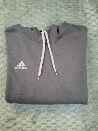 Sudadera Adidas Marron Grisáceo con Cordone. XL