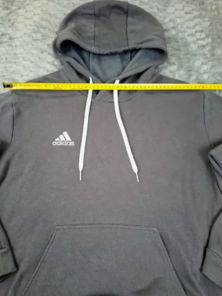 Sudadera Adidas Marron Grisáceo  con Cordone.  XL