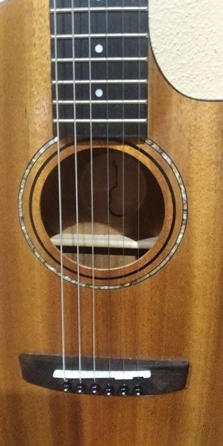 Guitarra Acústica Bones 3/4 Caoba