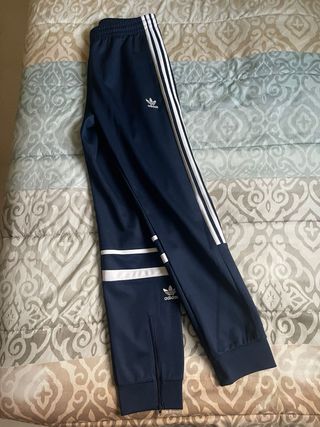 Pantalón Adidas Originals Azul marino y Blanco