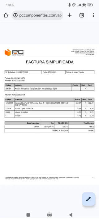 Lenovo IdeaPad 3 15ITL6 i5-1155G7 8GB RAM