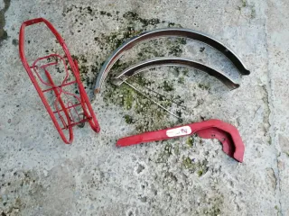 Piezas de bicicleta: guardabarros, portabultos y c