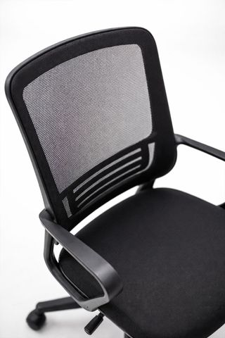 Silla de Oficina Ergonómica Negra