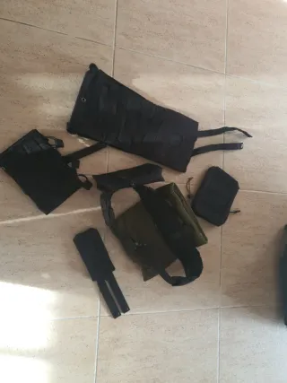 Cinturón táctico + ponches