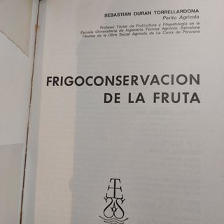 Frigoconservación de la Fruta