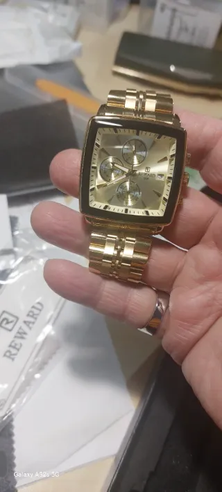 Orologio REWARD placcato oro