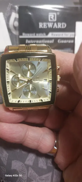 Orologio REWARD placcato oro