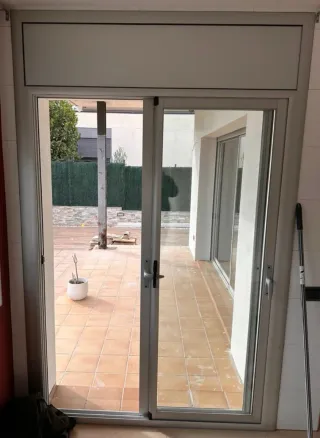 Balconera corredera aluminio