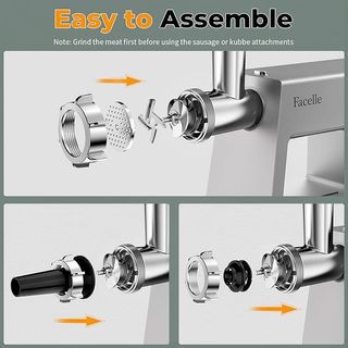 Picadora Eléctrica Carne 2000W Nueva