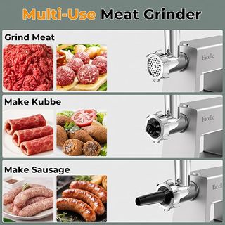 Picadora Eléctrica Carne 2000W Nueva