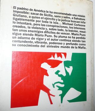 Lote de 4 libros de Mario Puzo