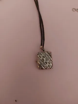 7 colgantes chapados Plateados y Dorados