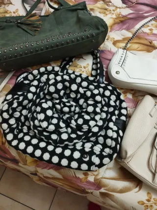 Lotto borse donna 5 pezzi