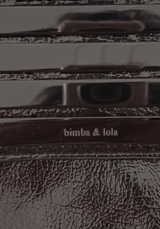 Bolso Bimba y Lola Negro Charol