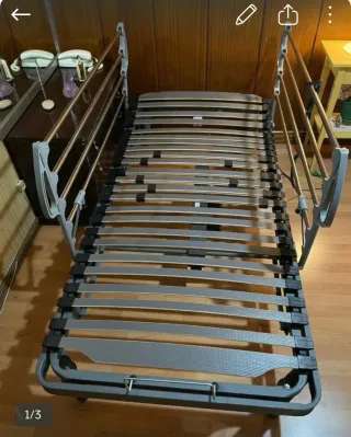Cama articulada geriátrica