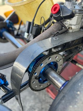 Chassi Kart PCR c/ Motor Vortex 125 ROK Racing