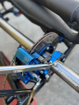 Chassi Kart PCR c/ Motor Vortex 125 ROK Racing