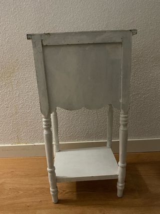 Mesita Auxiliar Vintage Flores