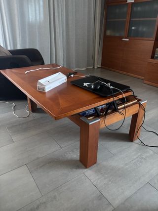 Mesa de centro comedor madera