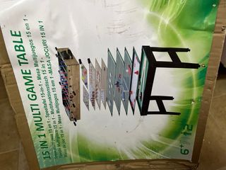 Futbolín de mesa nuevo y mas juegos