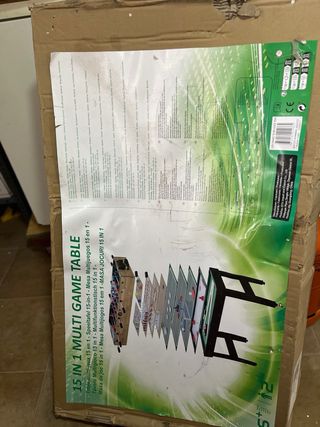 Futbolín de mesa nuevo y mas juegos