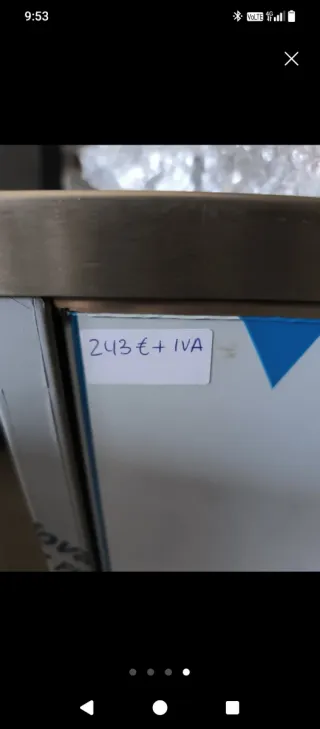 Lavamanos industrial acero inoxidable