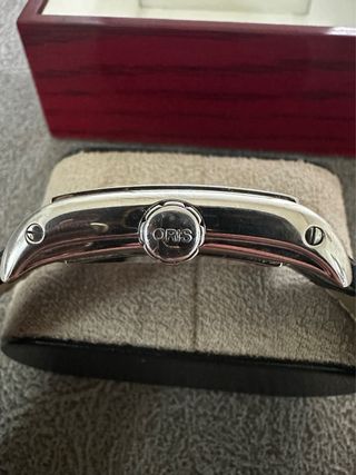 Reloj Oris Automático Caballero Negro/Plata