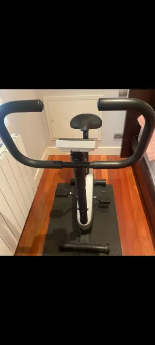 Bicicleta Estática Fitness domyos
