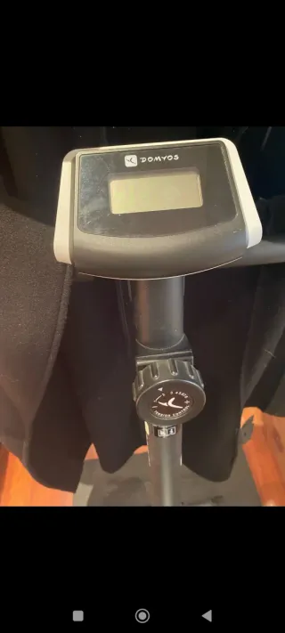 Bicicleta Estática Fitness domyos