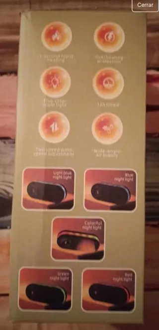 Mini Calefactor Cerámico WG-111