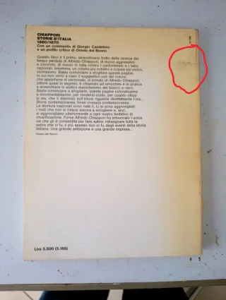 Chiappori Storie d'Italia 1860/1870