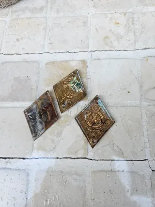 Lote 3 Rombos Infantería Años 70