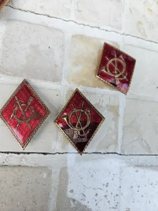 Lote 3 Rombos Infantería Años 70