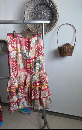 Falda Rociera Multicolor