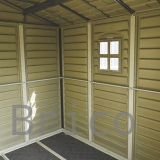 Caseta PVC Woodside 239x324x233 cm - Duramax