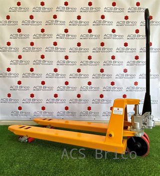 Transpaleta Manual Hidráulica 2500 Kg - 1150 mm Reforzada Goma