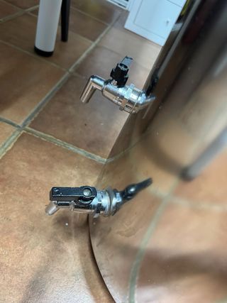 Olla industrial para fundir cera. 50L. Doble pared