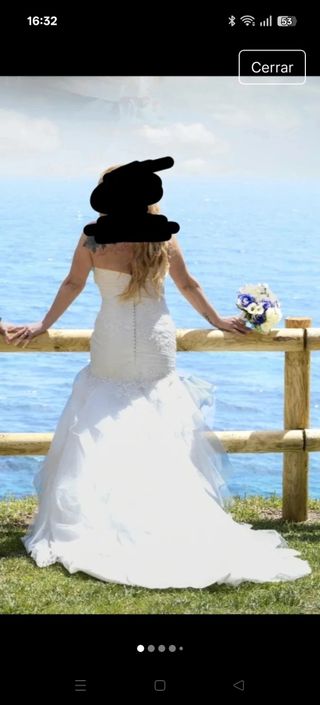 Vestido de Novia Blanco