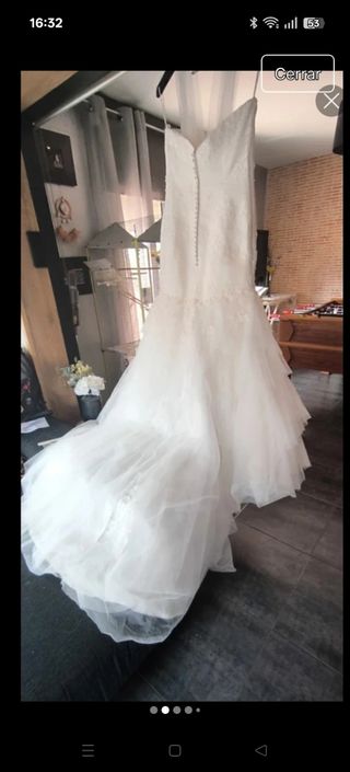 Vestido de Novia Blanco
