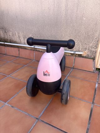 Bici sin pedales rosa HOMCOM