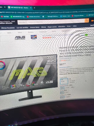 Monitor MSI MAG321QR-QD 31,5 WQHD IPS